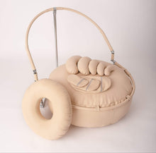 Load image into Gallery viewer, Beanbag with Built-In Backdrop Complete Set - Eco Leather, Travel Size