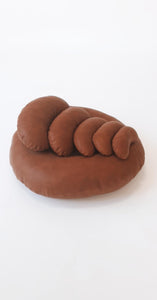 Beanbag with Built-In Backdrop Complete Set - Eco Leather, Travel Size