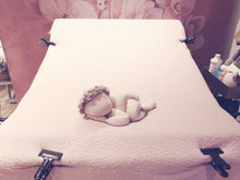 Load image into Gallery viewer, Baby Fox Foldable Newborn Posing Table set with a Mattress - Eco Leather