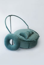 Load image into Gallery viewer, Beanbag with Built-In Backdrop Stand - Velour, Travel Size