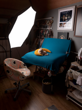 Load image into Gallery viewer, Baby Fox Foldable Newborn Posing Table set with a Mattress - Eco Leather