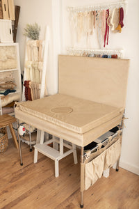Foldable Newborn Posing Table - Velour