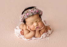 Load image into Gallery viewer, Foldable Newborn Posing Table - Velour

