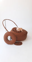 Load image into Gallery viewer, Beanbag with Built-In Backdrop Complete Set - Eco Leather, Travel Size

