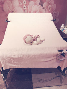 Foldable Newborn Posing Table - Velour