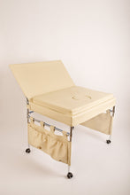 Load image into Gallery viewer, Baby Fox Foldable Newborn Posing Table set with a Mattress - Eco Leather

