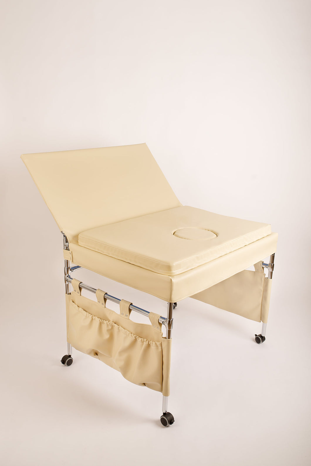 Baby Fox Foldable Newborn Posing Table set with a Mattress - Eco Leather