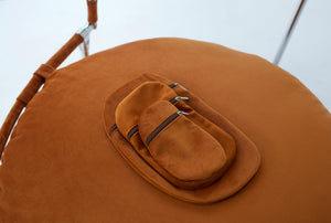 Beanbag with Built-In Backdrop Complete Set - Velour, Travel Size
